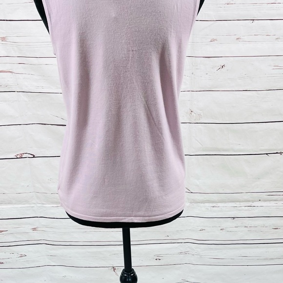 Ralph Lauren Purple Label Women Turtle Neck Sweater Size M Pre-Fall Sleeveless. - Picture 4 of 11